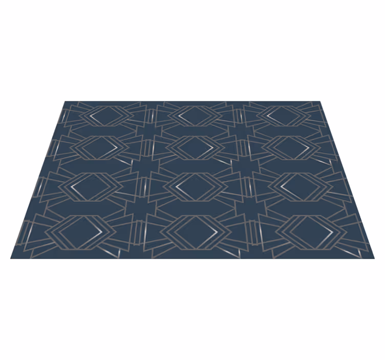 Modern placemats with elegant geometric design - TenStickers