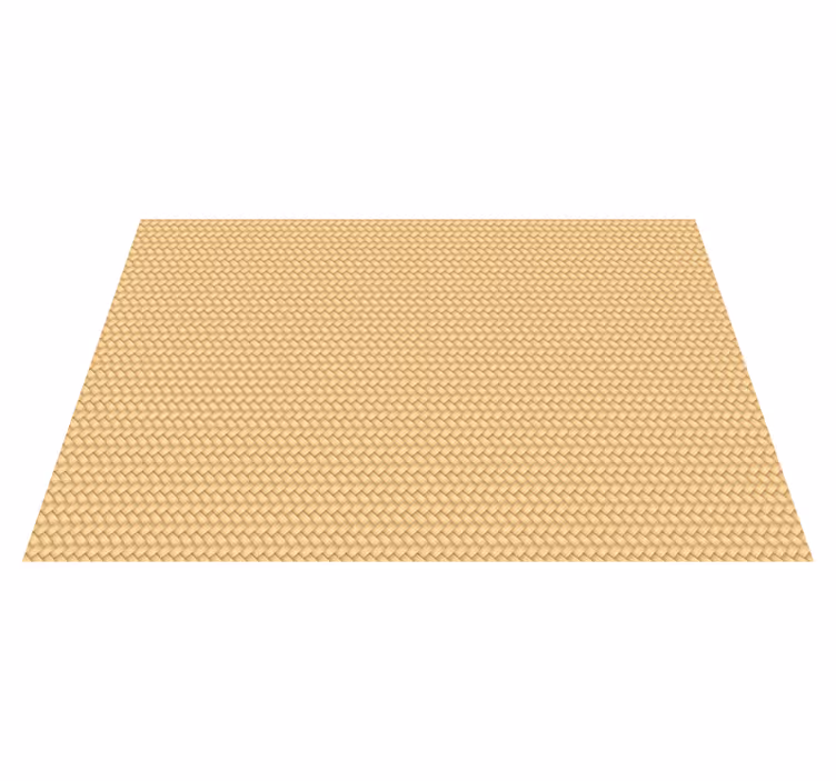 Wicker texture vinyl placemats - TenStickers
