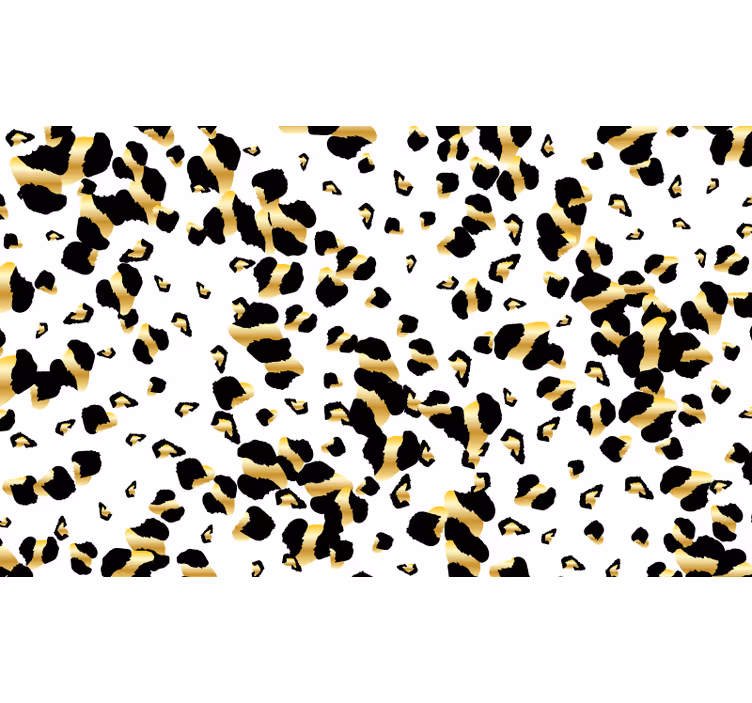 Africa wall mural leopard print animal skin design - TenStickers