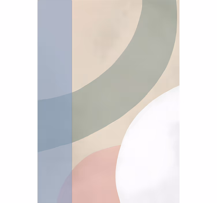 Beige wall mural in warm earth tones - TenStickers