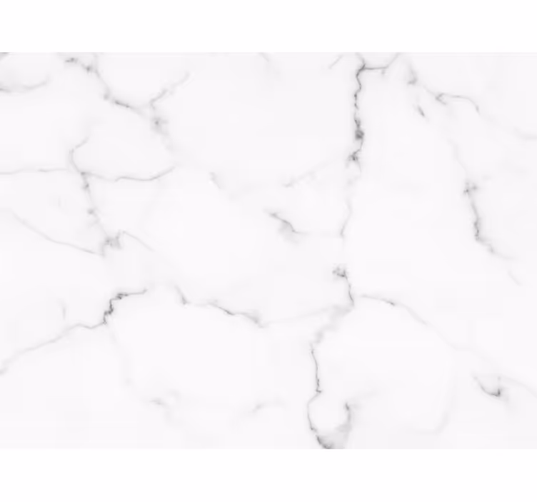 Entrance wall mural in white marble - TenStickers