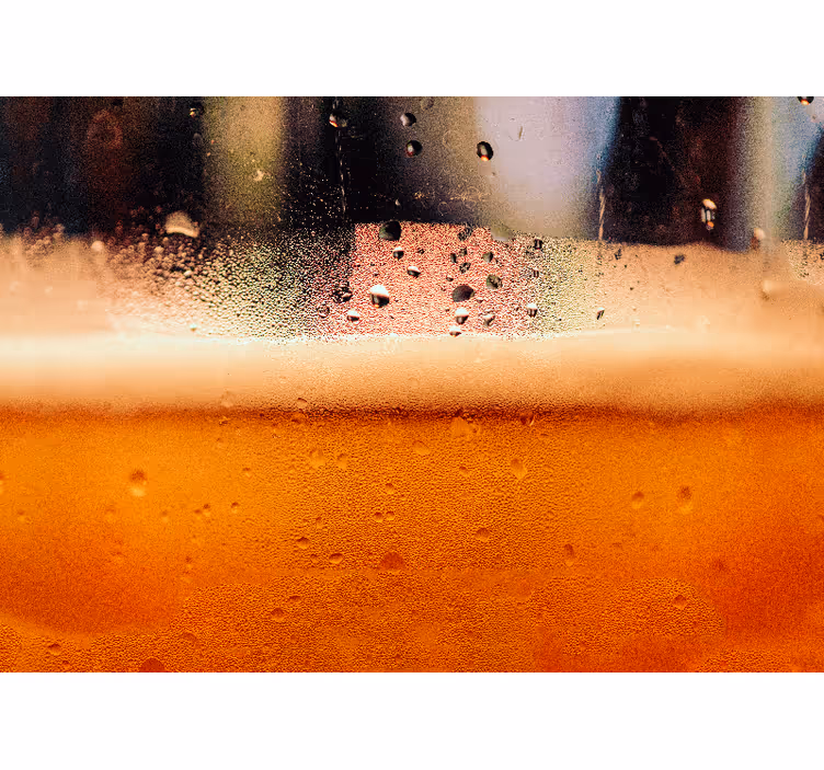 Beer Liquid kitchen mural - TenStickers