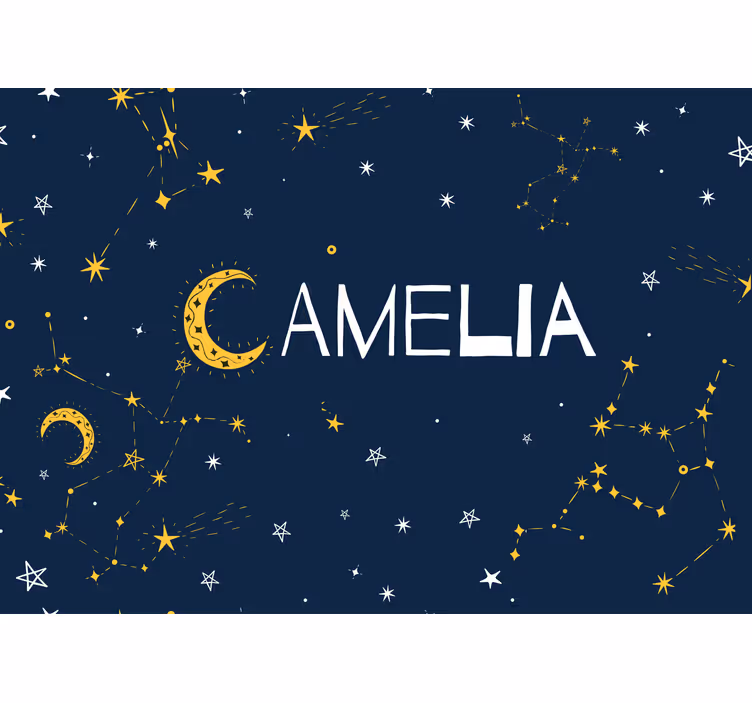 Cosmic Starry Night space mural - TenStickers