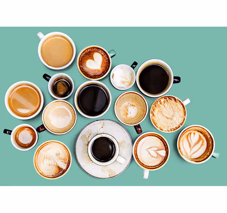 Mural quote coffee mug collection - TenStickers