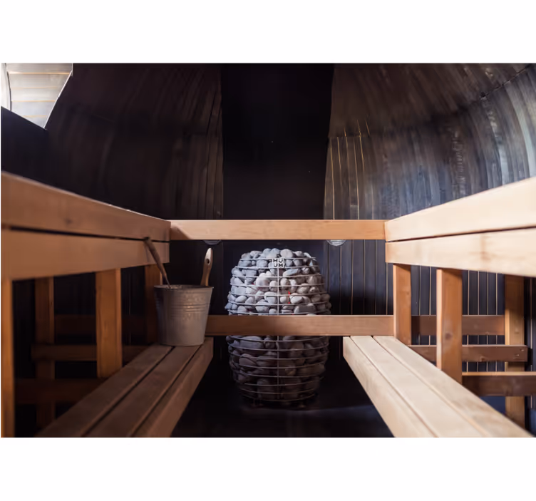 Loyly Sauna Finland wall mural - TenStickers