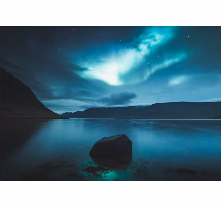 Blue Lagoon Iceland wall mural - TenStickers