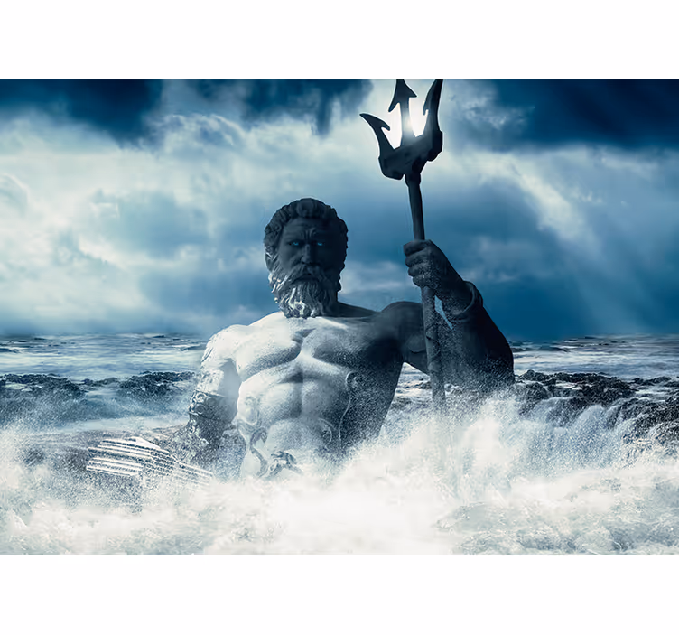 Painting wall mural titanic ocean ruler - TenStickers