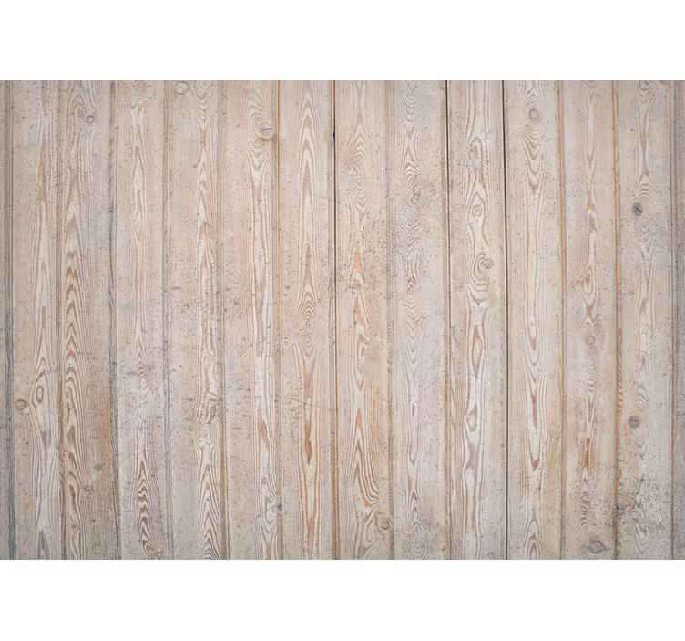 Wood look wallpaper light wood panels - TenStickers