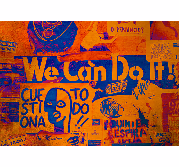 Graffiti wall mural empowered artistry - TenStickers