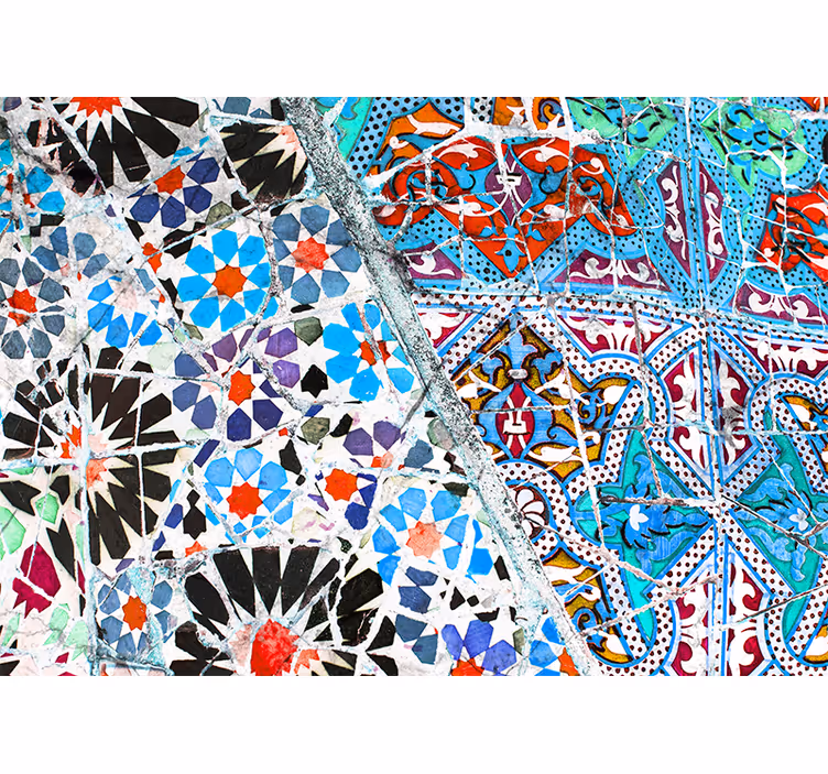 Wall mural intricate mosaic designs - TenStickers
