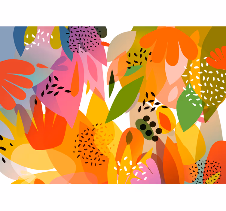 Vivid colors design Abstract Wall Murals - TenStickers