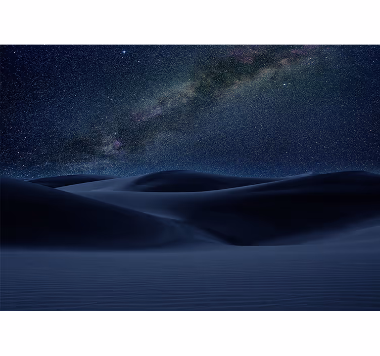 Space mural starry nightscape - TenStickers