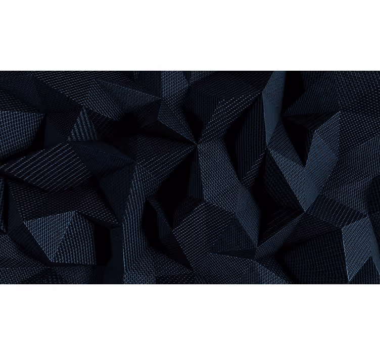 Texture wall mural geometric fabric designs - TenStickers