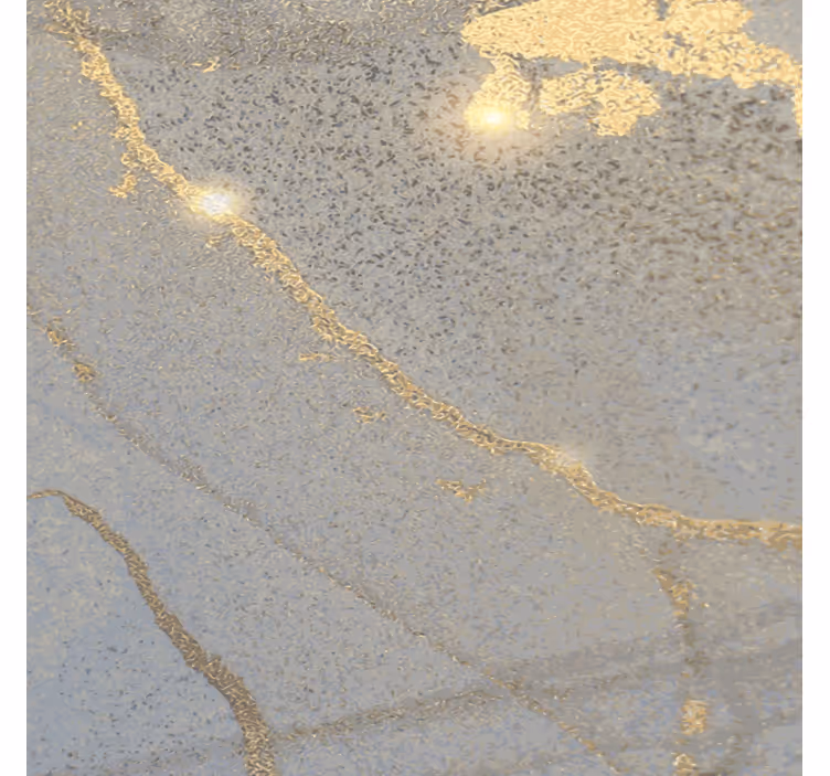 Coasters with elegant gold foil surface - TenStickers