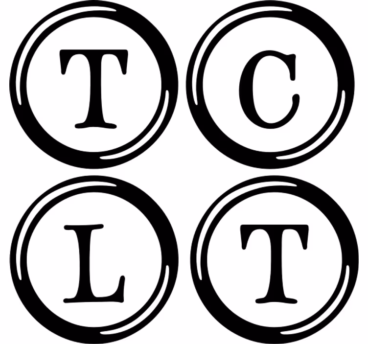 Personalised coasters with t, c, l monogram - TenStickers