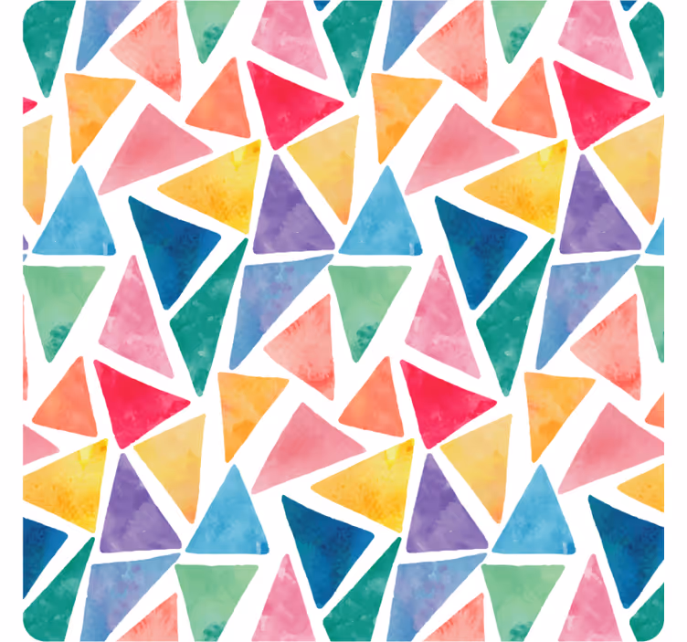 Colourful Mosaic texture coaster - TenStickers