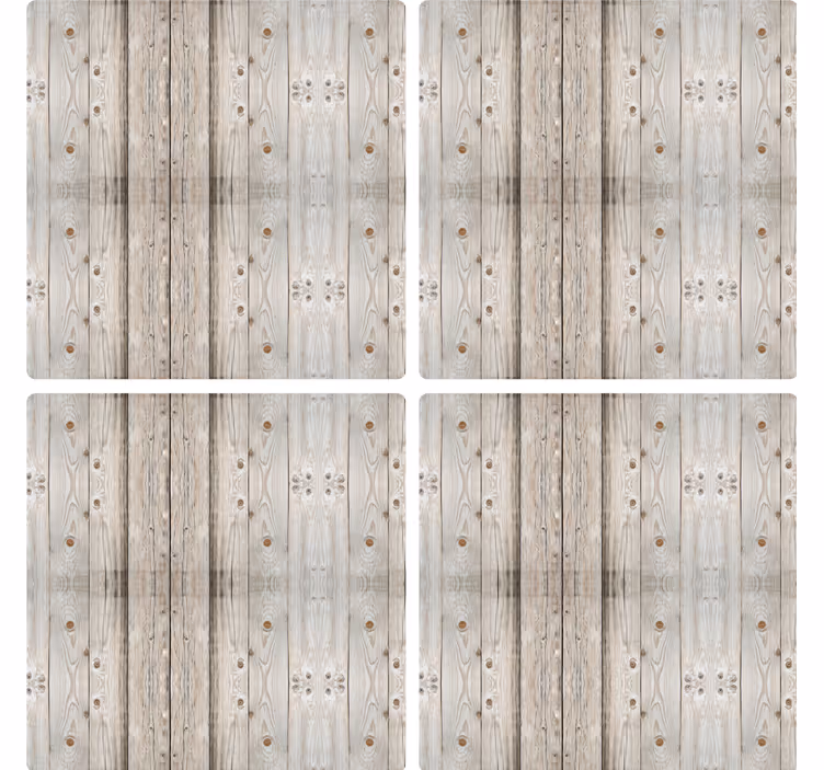 Wood grain texture coasters - TenStickers