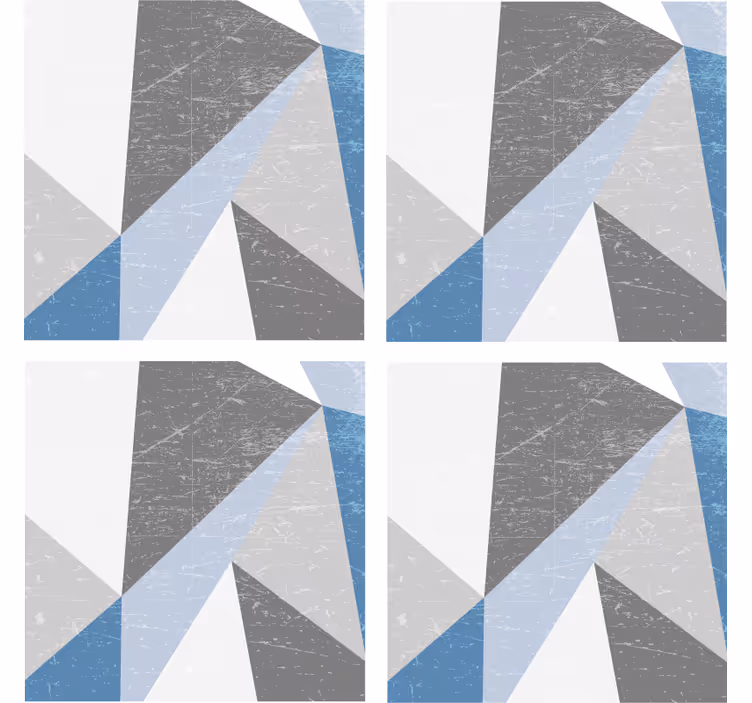 Coasters with geometric angular shapes - TenStickers