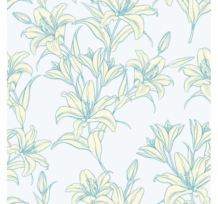 Floral pattern elegance coasters - TenStickers