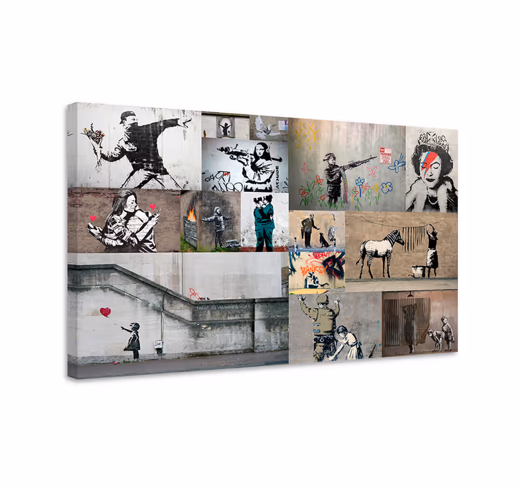 Canvas art multiple styles - TenStickers