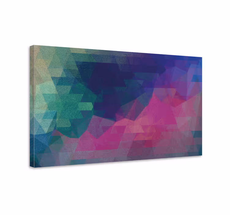 mosaico abstracto colorido mosaic canvas prints - TenStickers