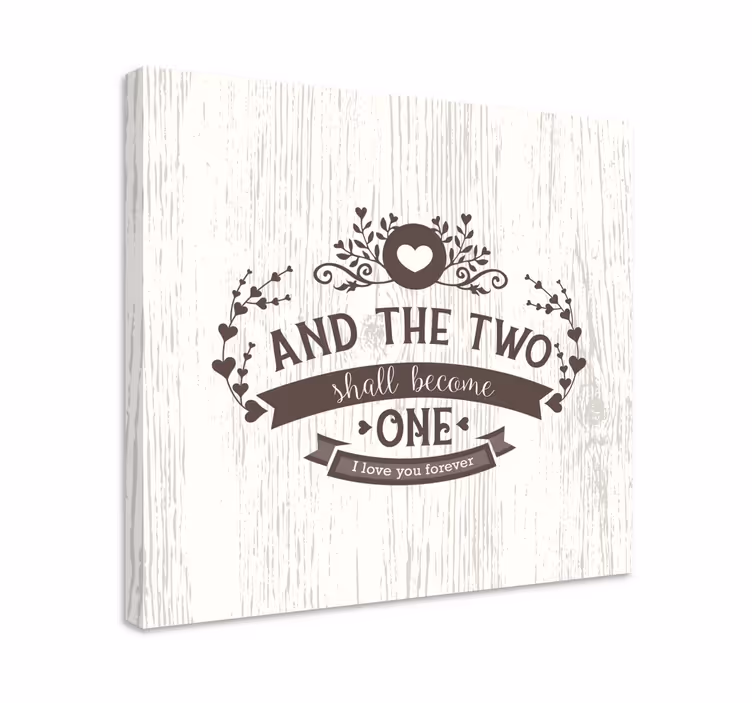 Vintage bedroom quote wall prints - TenStickers