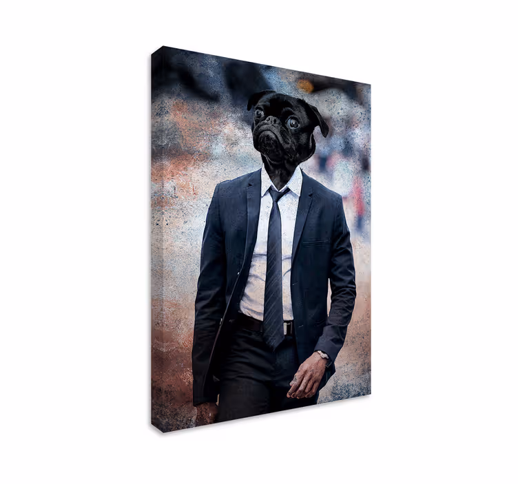 Juvenile animal mask teen canvas prints - TenStickers