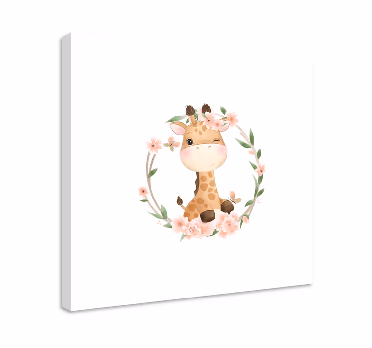 Mister elephant animal canvas prints - TenStickers
