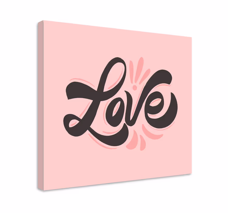 LOVE letters  nordic art prints - TenStickers