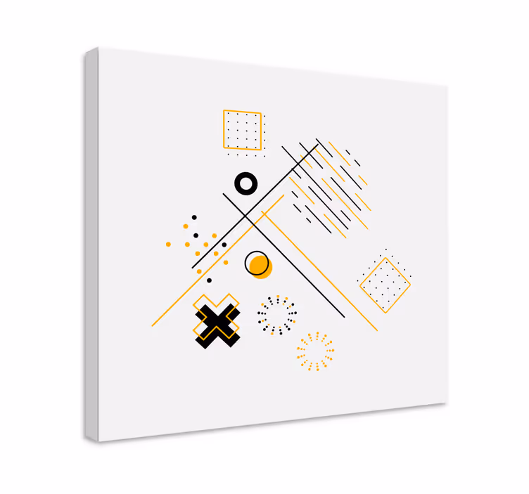 Concentric circles Office wall prints - TenStickers