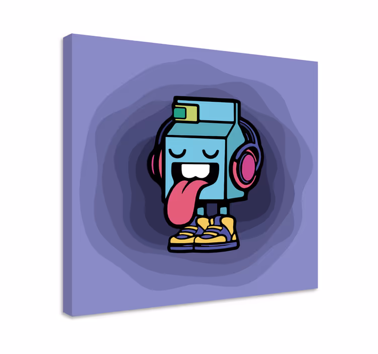 Milky character graffiti cartoon mouse pad - TenStickers