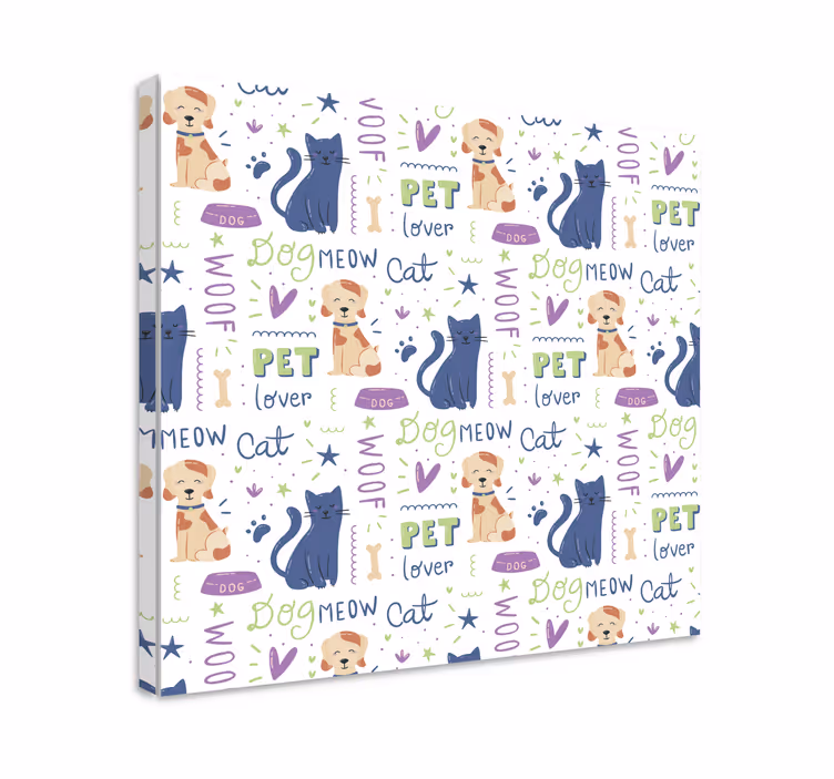 Dog wall art for pet lovers collection - TenStickers