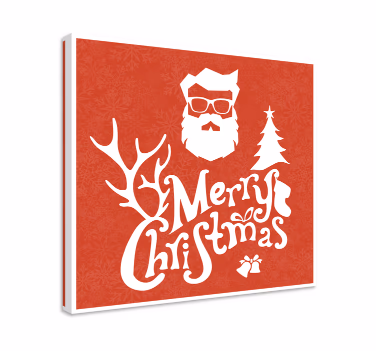 Inspirational wall art merry christmas greeting - TenStickers