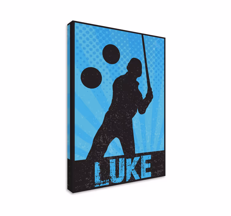 Comic movie characters pattern canvas prints - TenStickers