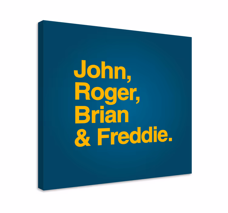 Abc canvas wall art personalized name prints - TenStickers