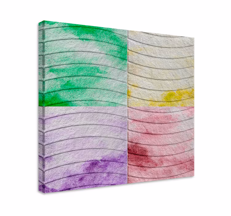 Ramblas tiles  living room wall art - TenStickers