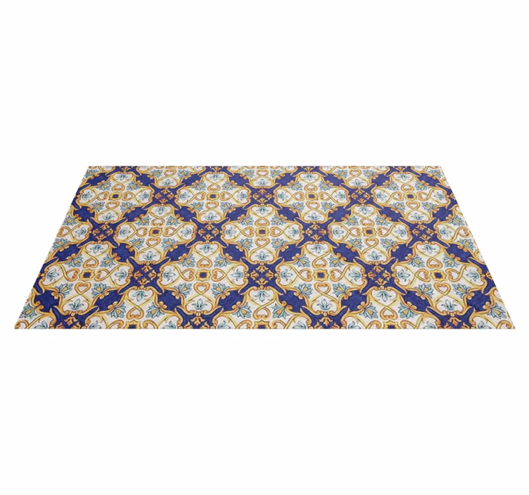 Kitchen vinyl rug regal mediterranean style - TenStickers