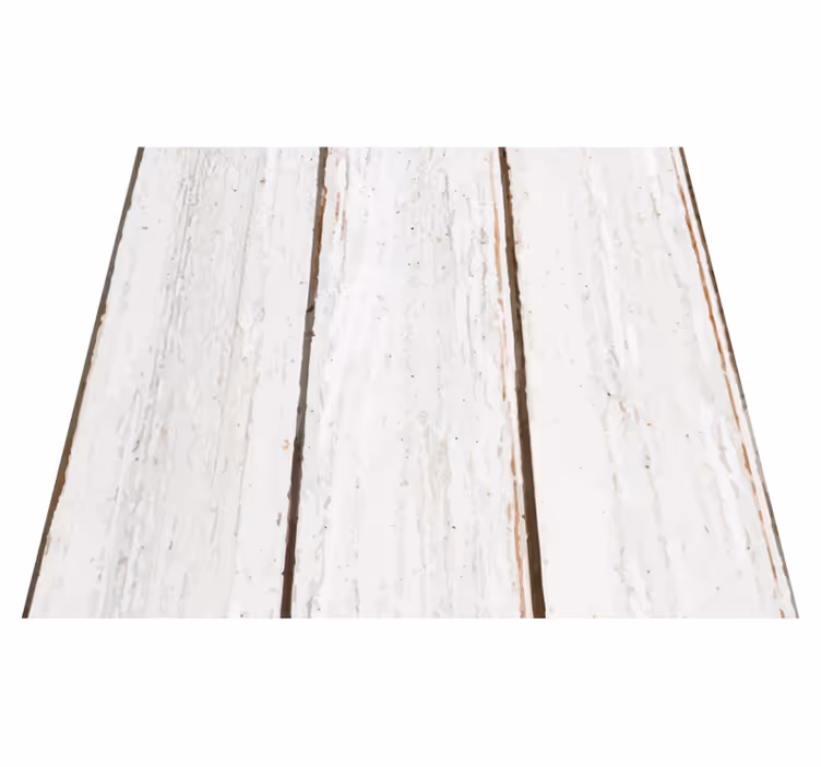 Bathroom vinyl rug vintage wood striped wallpaper - TenStickers