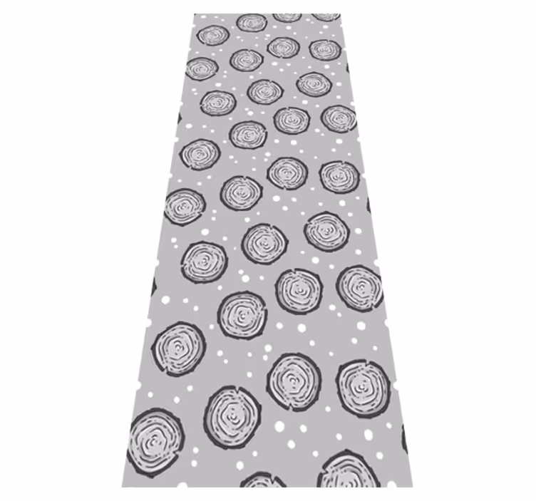 Nordic style alpine bedroom vinyl rug - TenStickers