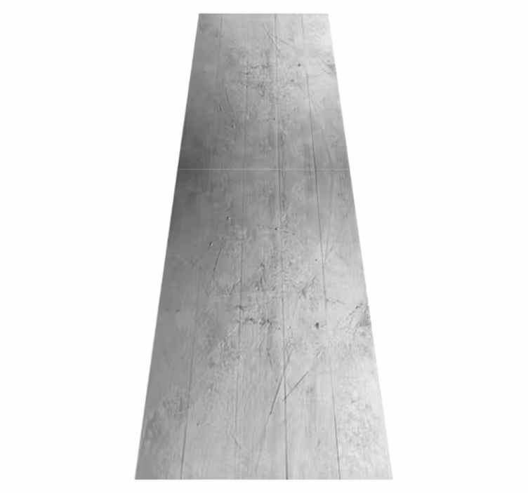 Vintage vinyl rug in retro raw gray concrete style - TenStickers