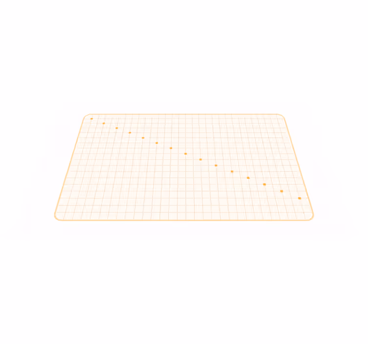 Living room vinyl rug golden weave - TenStickers