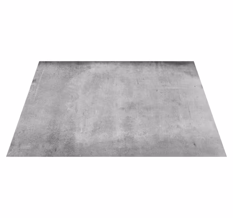 Textured vinyl rug in cement worn industrial design - TenStickers