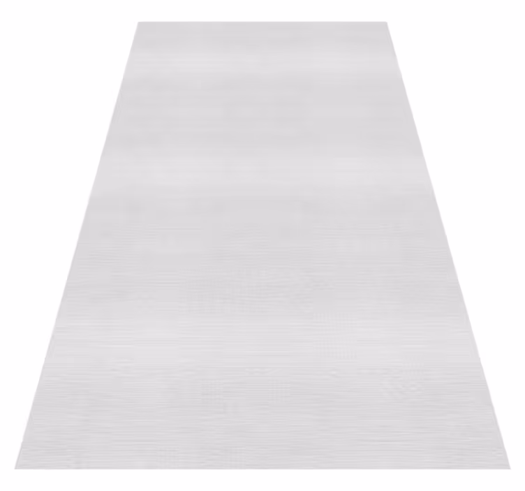 Textured vinyl rug with japandi grey design - TenStickers