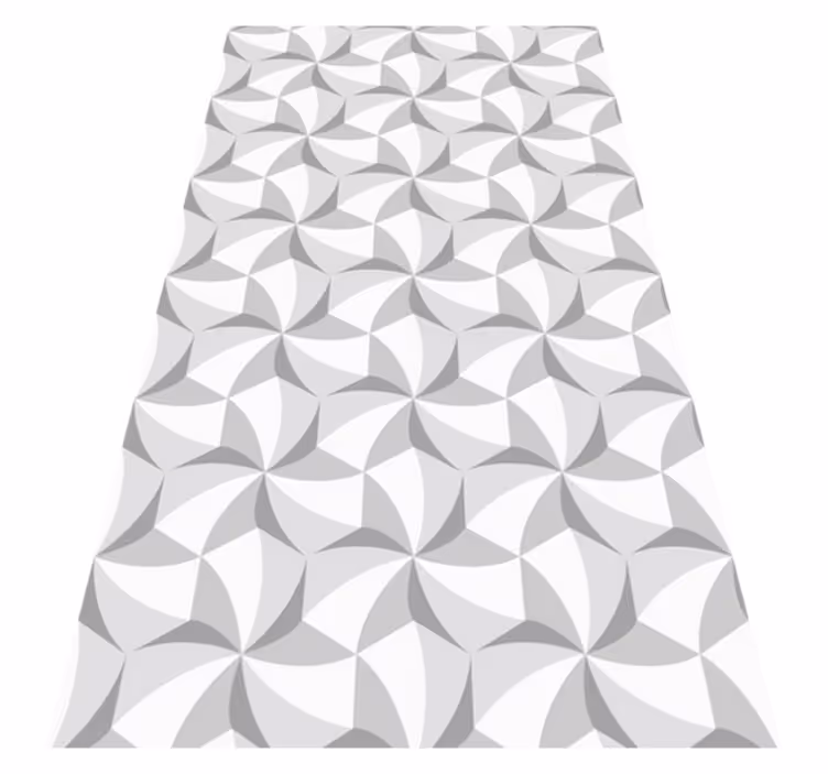 Textured vinyl rug featuring modern cement design - TenStickers