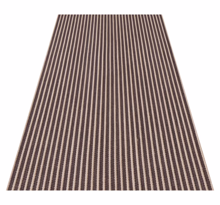 Textured vinyl rug vertical striped office blind - TenStickers