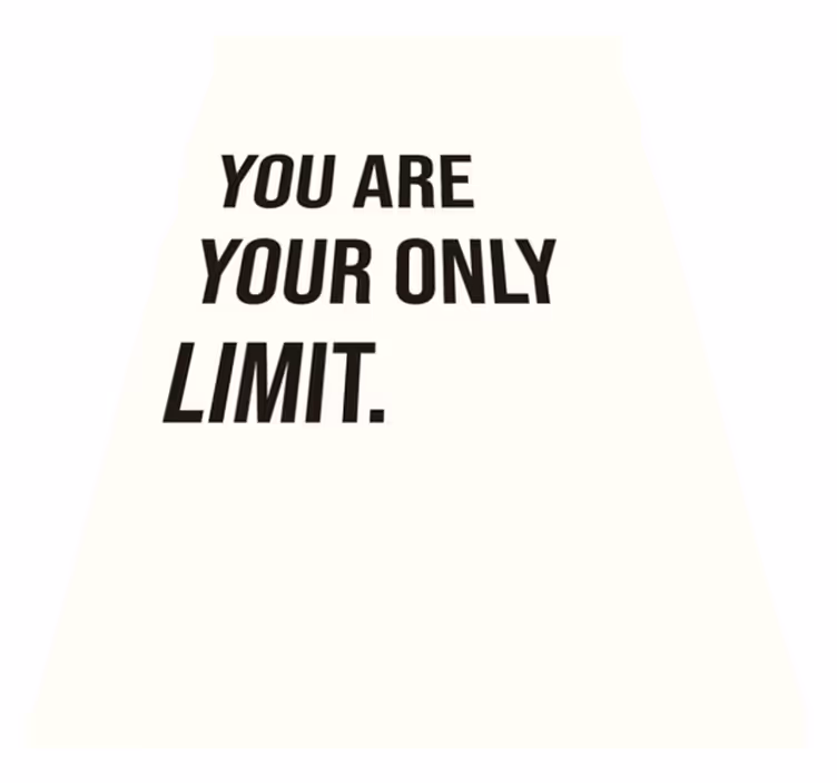 Custom vinyl rug you are your only limit - TenStickers