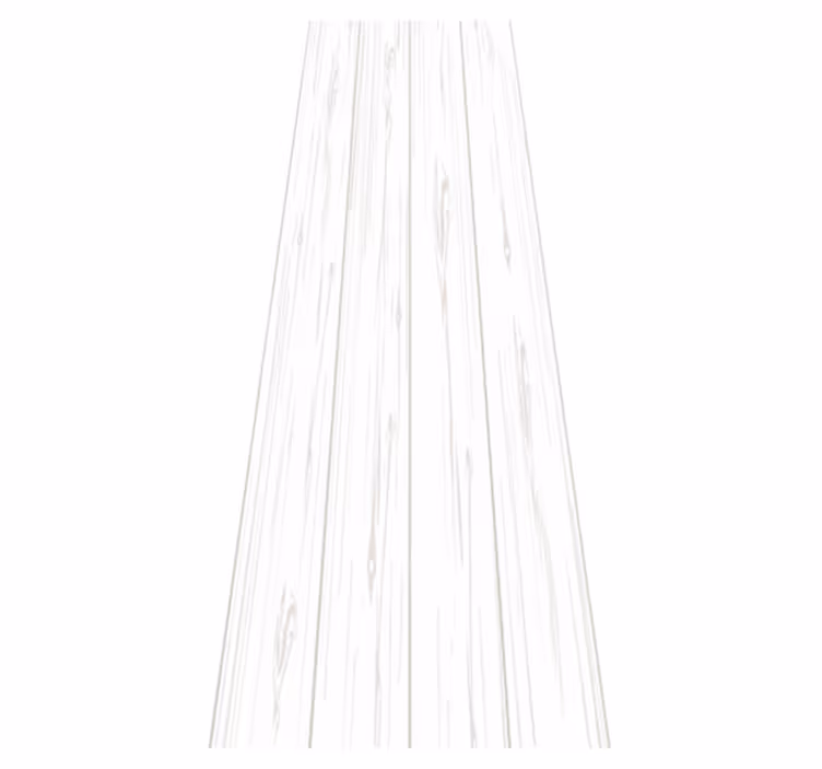 Textured vinyl rug white wood modern rustic - TenStickers