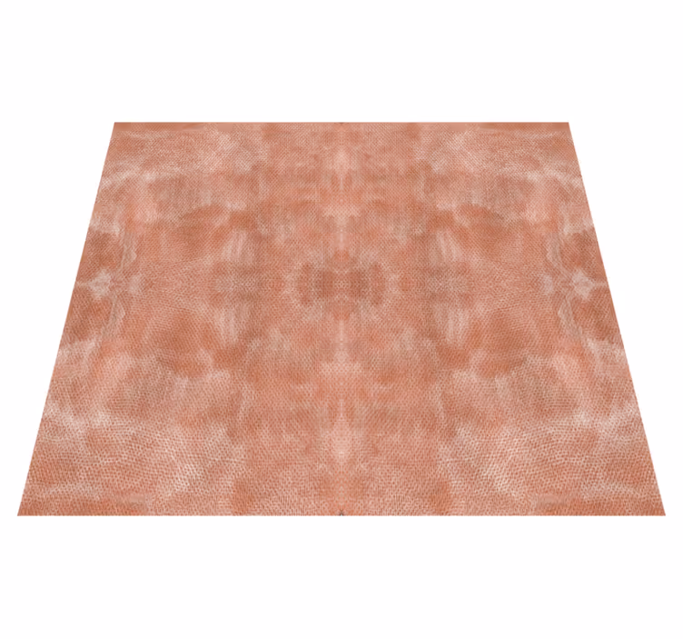 Faux linen textured vinyl rug - TenStickers