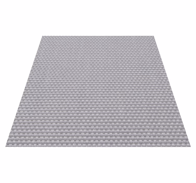 Gray vinyl rug in medium gray color - TenStickers