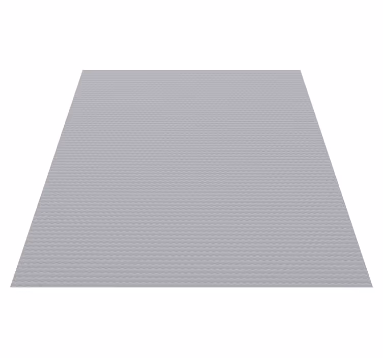 Gray vinyl rug grey blackout curtain - TenStickers